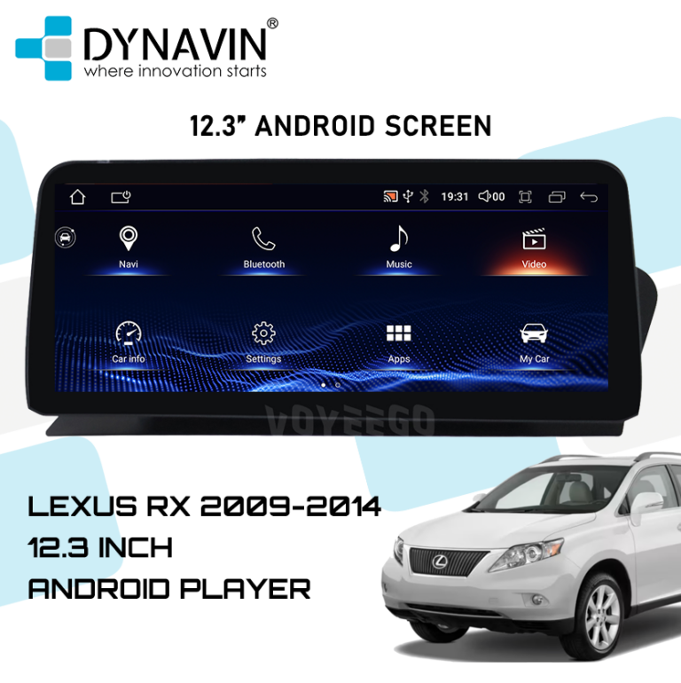 LEXUS RX 2009-2014 12.3 INCH ANDROID SCREEN - Dynavin Malaysia