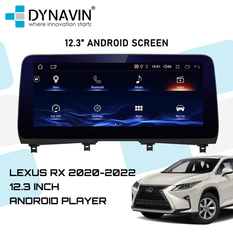 LEXUS RX 2020-2022 12.3 INCH ANDROID SCREEN - Dynavin Malaysia